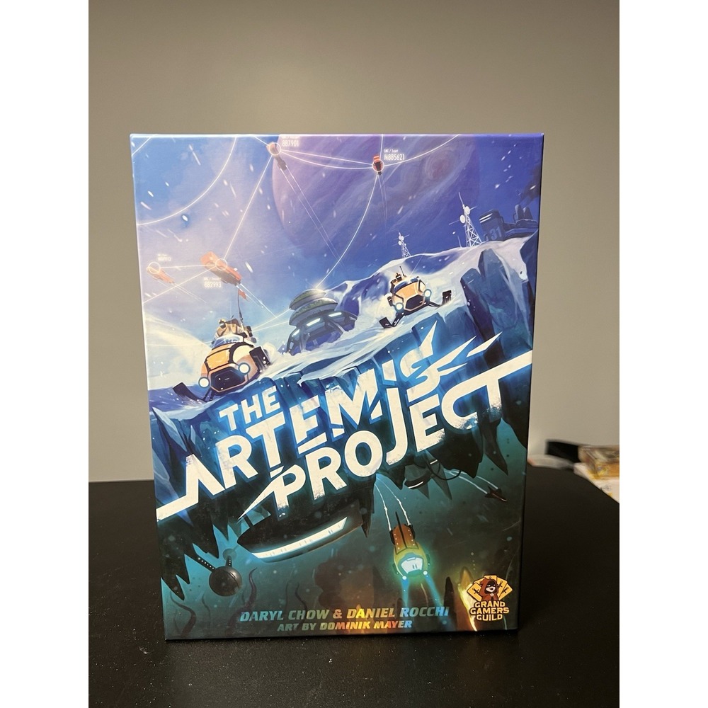 The Artemis Project Board Game + Alien Relic + Directives + Seize D'Ice Tower